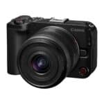 Canon EOS R50 V Mirroless Camera with RF-S 14-30 mm f4-6,3 is STM PZ Lens + 128 GB Memory +