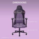 Gaming Chair Razer Enki X Kuromi Edition (3)