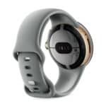 Google Pixel Watch (GA04123-US), Champagne Gold Stainless Steel Case.