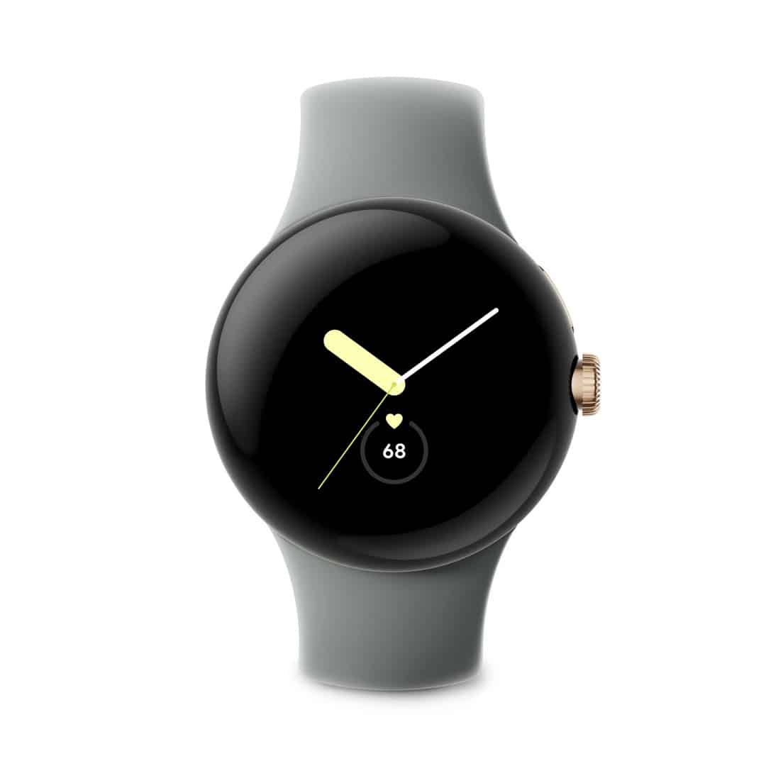 Google Pixel Watch (GA04123-US), Champagne Gold Stainless Steel Case. Google Pixel Watch (GA04123-US), Champagne Gold Stainless Steel Case.
