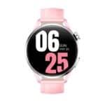 Kieslect Lady Watch Lora 3 Pink, Straps Pink Leather+Pink Silicone