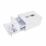 Oster Refrigeradora No Frost 248L (PNFME2900VD) c Dispensador de Agua, Gris.