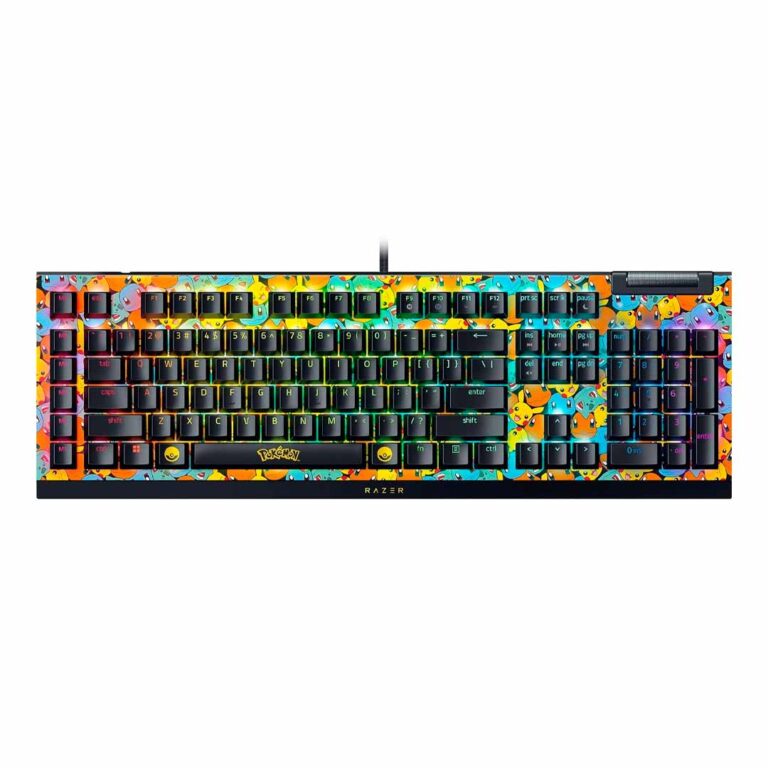 Razer BlackWidow V4 X RZ03-04704200-R3M1 Pokemon Mechanical Gaming Keyboard (4)