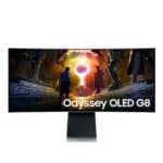 Samsung 34 Odyssey OLED G8 G85SD Ultra-WQHD LS34DG856SNXZA G-Sync Compatible Curved Gaming Monitor, 175Hz, 0.03ms (4)