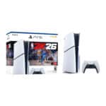 Sony Playstation 5 Slim Disc Drive NBA 2K26 Bundle (USA) 1TB, White.