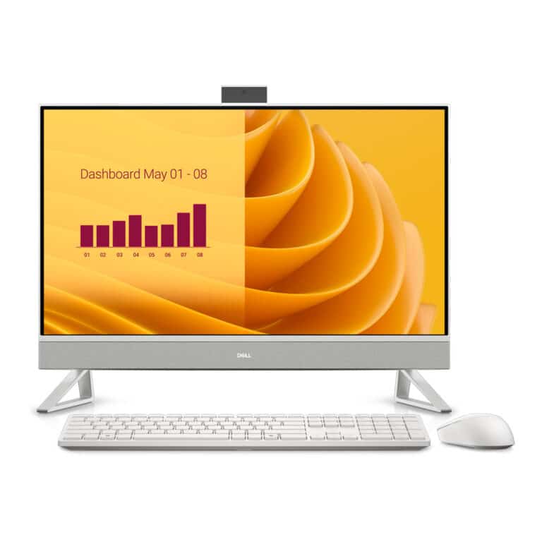 Dell DEC27250-7222WHT-PUS, 27 Touchscreen, Intel Core 7-150U, 32GB, 1TB SSD, NVIDIA GeForce MX570A 2GB, W11 (3)