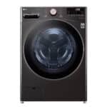 LG Lavadora Carga Frontal 25kg55lbs WM25BV2S6BR TurboWash 360° Black Steel