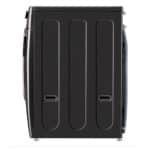 LG Lavadora Carga Frontal 25kg55lbs WM25BV2S6BR TurboWash 360° Black Steel