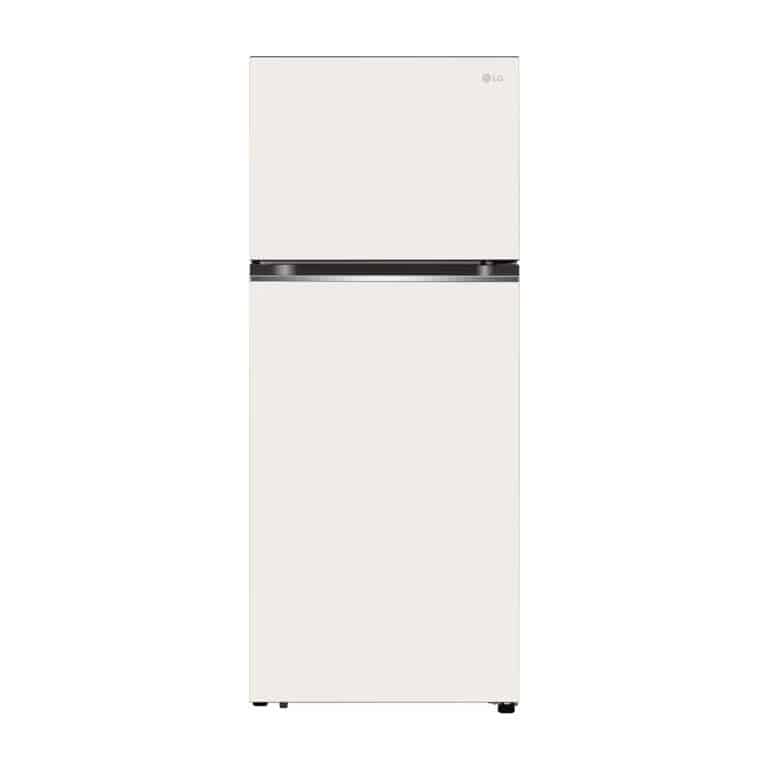 LG Refrigeradora Top Freezer 13.2p³ (Net) 14 cuft (Gross) VT38BPB Smart Inverter Compressor LINEARCooling Nature Beige