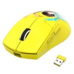 Redragon K1NG MAX M918AKB-PRO Anime 1K Hz 3-Mode Wireless Gaming Mouse, Yellow (4)