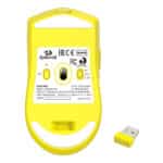 Redragon K1NG MAX M918AKB-PRO Anime 1K Hz 3-Mode Wireless Gaming Mouse, Yellow (4)