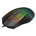 Redragon Reaping M987-K Lightweight 55g Honeycomb Gaming Mouse RGB Backlit Wired 6 Buttons Programmable with 12400 DPI (4)