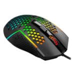Redragon Reaping M987-K Lightweight 55g Honeycomb Gaming Mouse RGB Backlit Wired 6 Buttons Programmable with 12400 DPI (4)