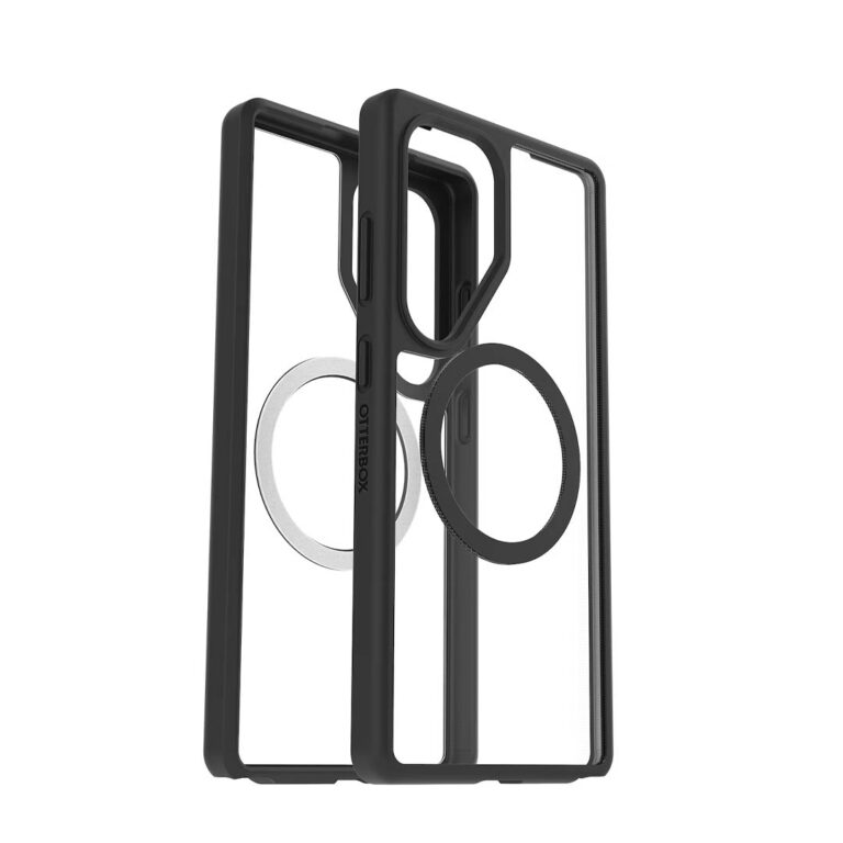 Samsung Galaxy S25 Ultra React Series with Magnets Black Crystal.
