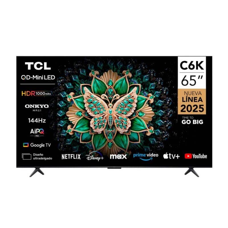 TCL 65 65C61K Smart TV QD Mini LED 4K