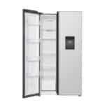 TCL Refrigerador Side by Side 486 Lts P520SBC, Water Dispenser, Crystal Grey