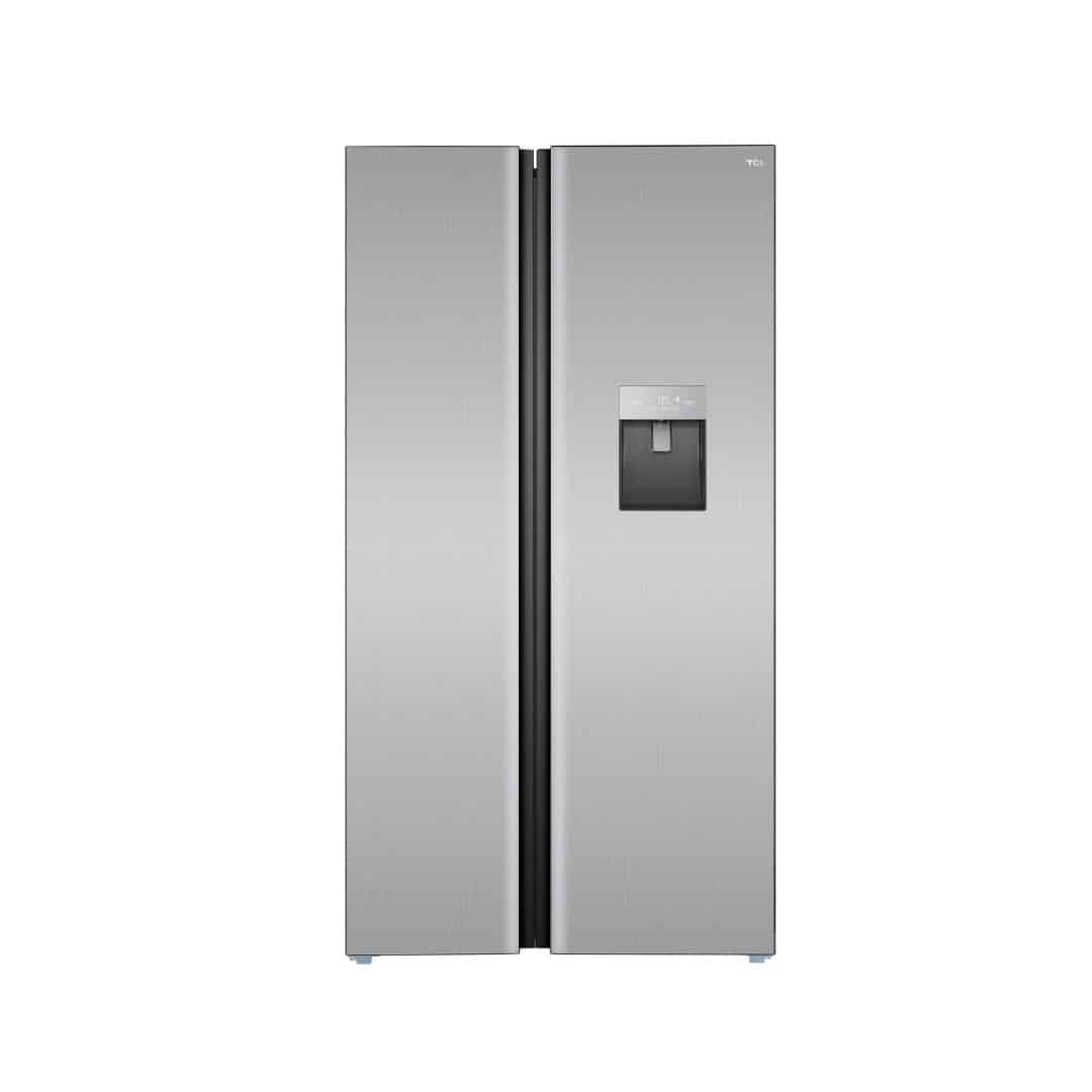 TCL Refrigerador Side by Side 595 Lts P650SBC, Water Dispenser, Crystal Grey (1) TCL Refrigerador Side by Side 595 Lts P650SBC, Water Dispenser, Crystal Grey