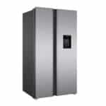 TCL Refrigerador Side by Side 595 Lts P650SBC, Water Dispenser, Crystal Grey