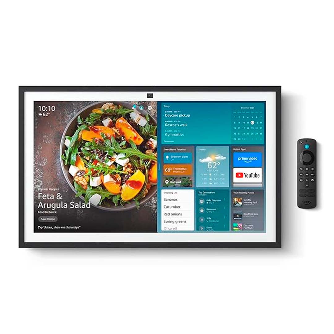 Amazon Echo Show 21 Smart Kitchen TV for Home Organization (1) Amazon Echo Show 21 Smart Kitchen TV for Home Organization (1)