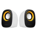 Argom Tech Altavoces Estéreo Multimedia Eko 2.0 ARG-SP-1020 Blanco (4)