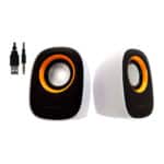 Argom Tech Altavoces Estéreo Multimedia Eko 2.0 ARG-SP-1020 Blanco (4)