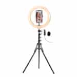 Argom Tech Aro de luz LED SpotLight Pro 9320 de 10 con trípode completo ARG-LP-9320BK (1)
