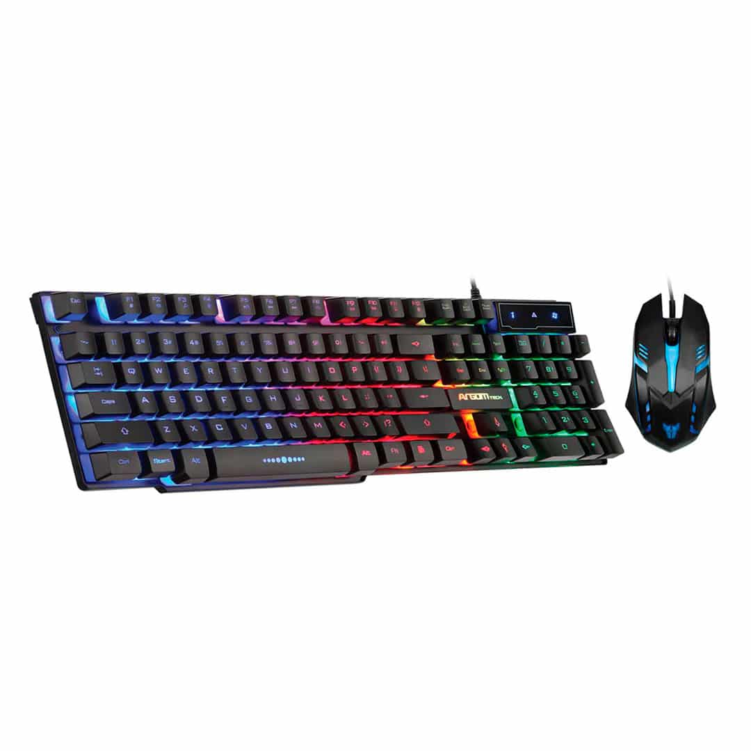 Argom Tech Combo de Teclado y Ratón para Juegos de Combate KB51 ARG-KB-2051BK (1) Argom Tech Combo de Teclado y Ratón para Juegos de Combate KB51 ARG-KB-2051BK (4)