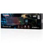 Argom Tech Combo de Teclado y Ratón para Juegos de Combate KB51 ARG-KB-2051BK (4)