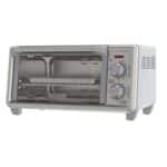 Black+Decker Horno Tostador de 4 Rebanadas Blanco TO4120-1SDLA (3)