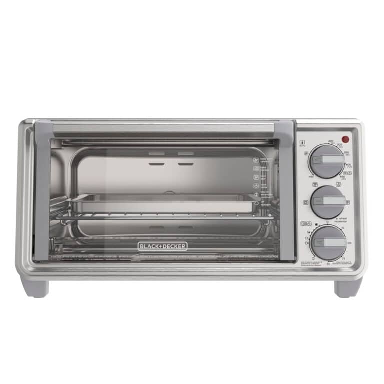 Black+Decker Horno Tostador de 4 Rebanadas Blanco TO4130-1SDLA (3)