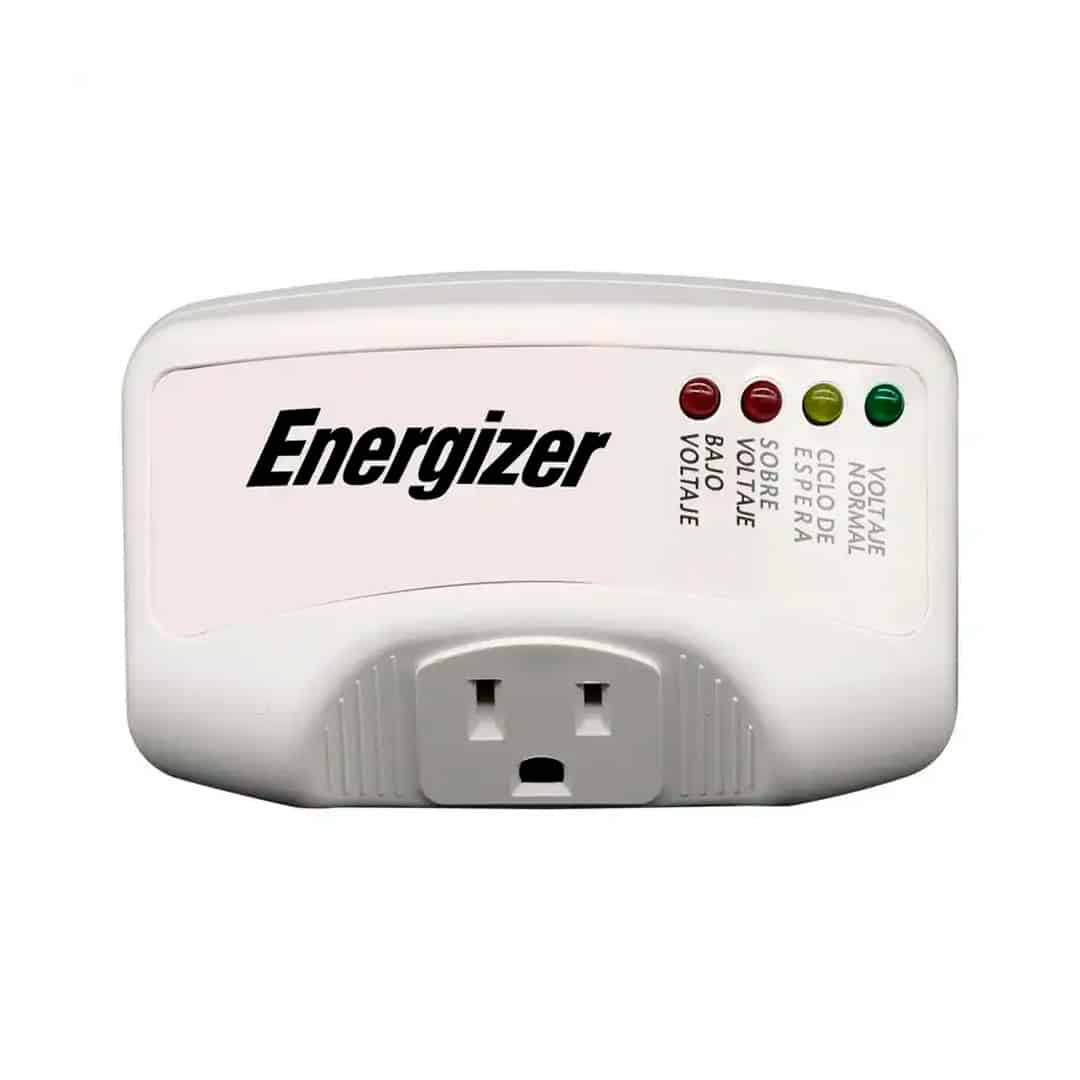Energizer Protector de Voltaje V009 120V. Para electrodomesticos (1) Energizer Protector de Voltaje V009 120V. Para electrodomesticos (2)