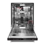 KitchenAid Lavavajillas Empotrable de 16 Servicios Negro (KDRM604KBS) (1)