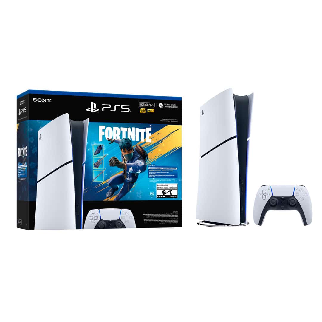 Consola Sony Playstation 5 Slim Digital Edition Fortnite Flowering Chaos (USA) 825 GB - Blanco Consola Sony Playstation 5 Slim Digital Edition Fortnite Flowering Chaos (USA) 825 GB - Blanco