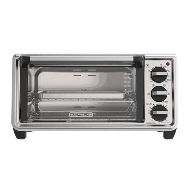 Horno Tostador Black+Decker - 4 Rebanadas / Negro - TO4130-0SDLA