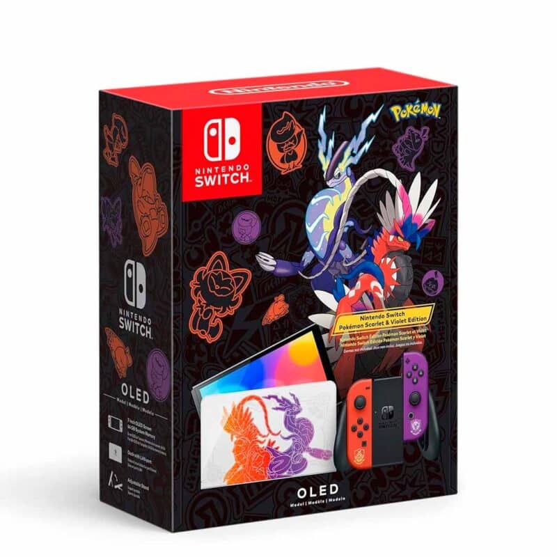 Nintendo Switch Oled (JPN) Pokemon Scarlet & Violet Edition (Game not incluided) (1)