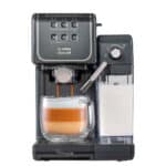 Oster Cafetera PrimaLatte 2 Touch, Panel Táctil, 19 Bar de Presión, Gris, BVSTEM6801M (1)