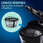 Oster Cafetera de 5 Tazas Con Filtro Permanente OST-BVSTDC05 (4)