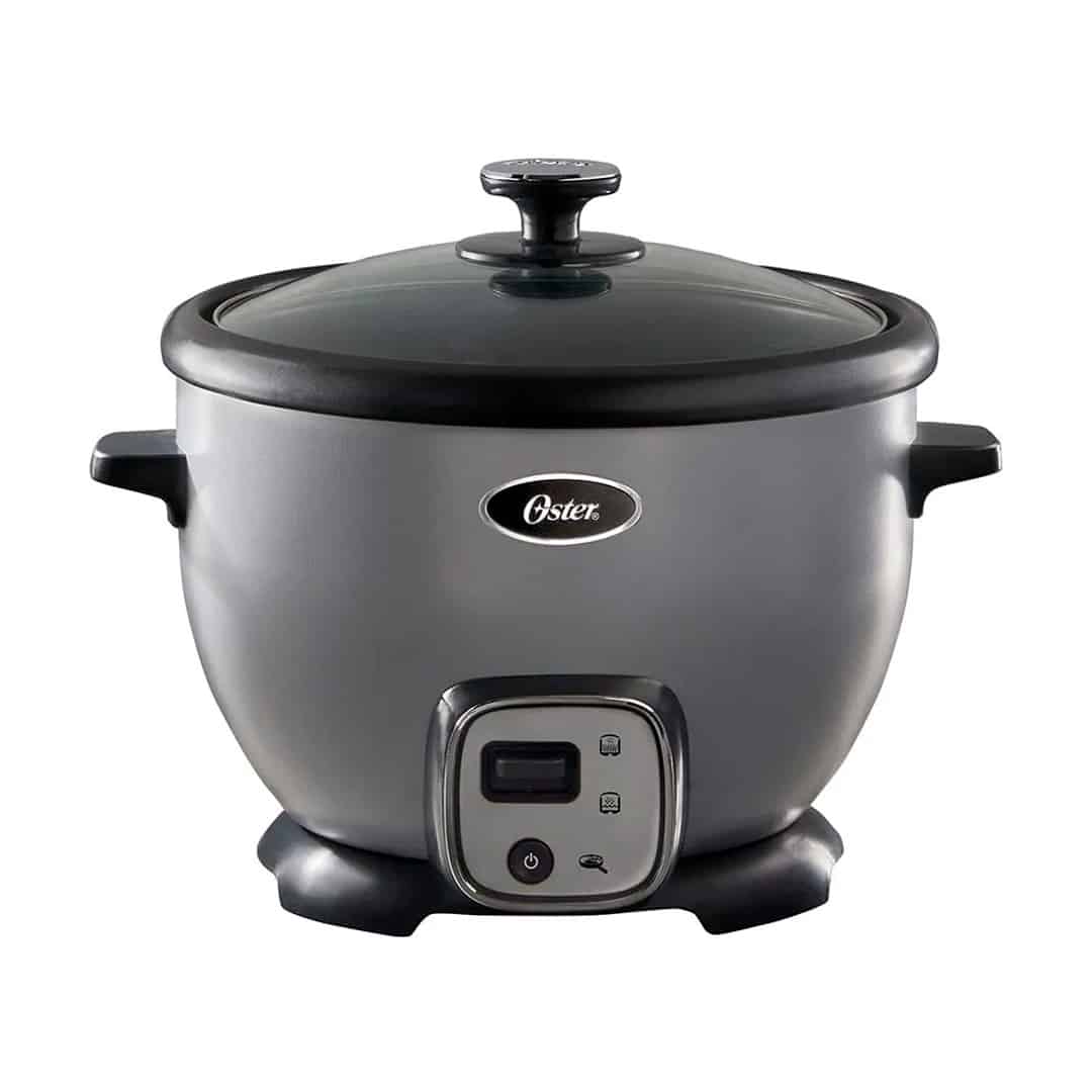 Oster Olla Arrocera Multiusos CKSTRC8029S con Función de Sofrito con Recubrimiento Antiadherente, Plateado (1) Oster Olla Arrocera Multiusos CKSTRC8029S con Función de Sofrito con Recubrimiento Antiadherente, Plateado (4)