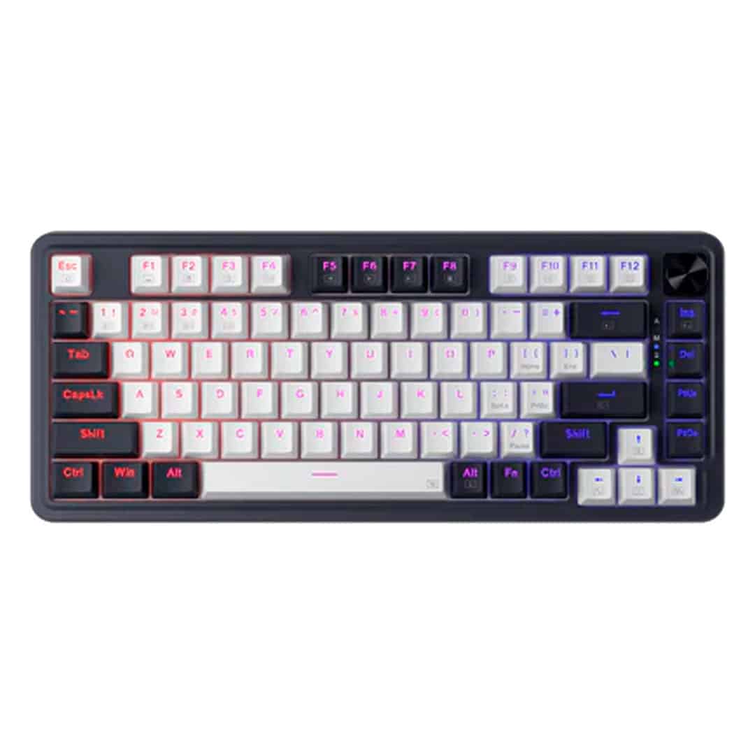 Redragon UCAL K673CPG-RGB-PRO 3-Modes Connection GASKET Mounted Mechanical Keyboard (1) Redragon UCAL K673CPG-RGB-PRO 3-Modes Connection GASKET Mounted Mechanical Keyboard (3)