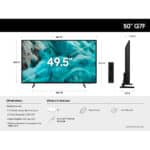 Samsung 50 Class Q7F Series QLED 4K UHD SamsungVision AI Smart Tizen TV (2028) QN50Q7FAAFXZA