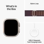 Apple Watch Ultra 2 (GPS + Cellular) 49mm, (MRET3LWA) Titanium Indigo Alpine Loop M (2)