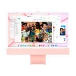 Apple iMac (MJVA3LLA), 24, M1 Chip, 8-Core CPU 7-Core GPU, 8GB, 256GB, Pink (1)