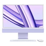 Apple iMac (MQRV3LLA), 24, M3, 8C CPU 10C GPU, 8GB, 256GB, Purple (1)