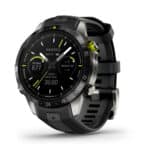 Garmin MARQ Athlete Gen 2 Sapphire (010-02648-40) with Black Silicone Rubber Wactch Strap (1)
