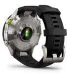 Garmin MARQ Athlete Gen 2 Sapphire (010-02648-40) with Black Silicone Rubber Wactch Strap (1)