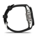 Garmin MARQ Athlete Gen 2 Sapphire (010-02648-40) with Black Silicone Rubber Wactch Strap (1)