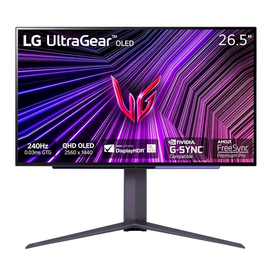 LG 27 Monitor Gaming OLED UltraGear 27GS95QE-B (2560 x 1440) HDR400 True Black, 240 Hz, 0.03 ms (GtG) (1) LG 27 Monitor Gaming OLED UltraGear 27GS95QE-B (2560 x 1440) HDR400 True Black, 240 Hz, 0.03 ms (GtG) (4)