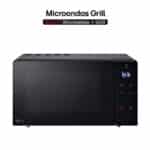 LG Microondas NeoChef Slim 1.1p³ Función Grill Negro MH7032JAS (1)