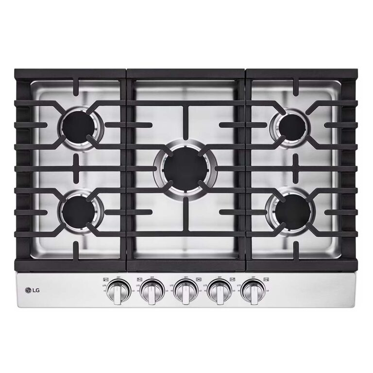 LG Tope a Gas de 30 con Quemador UltraHeat 20.000 BTU CBGJ3023S (2)