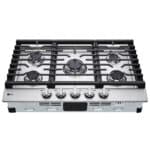 LG Tope a Gas de 36 con Quemador UltraHeat 20.000 BTU CBGJ3623S (1)